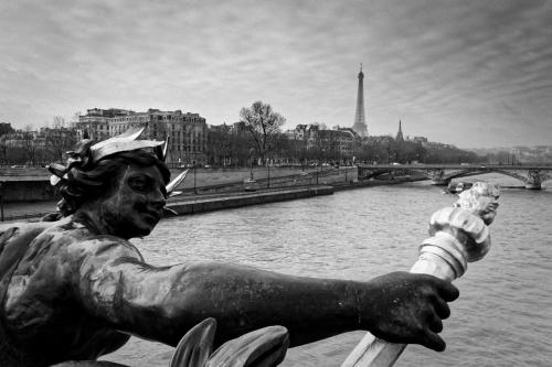 Overlooking the Seine