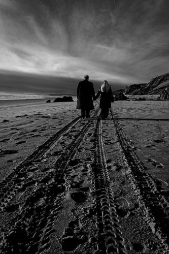 Engagement self-portrait