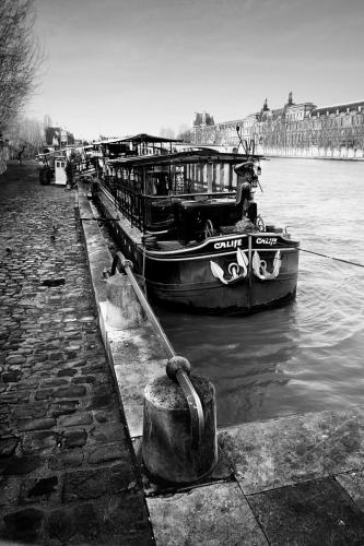 Barge in Paris